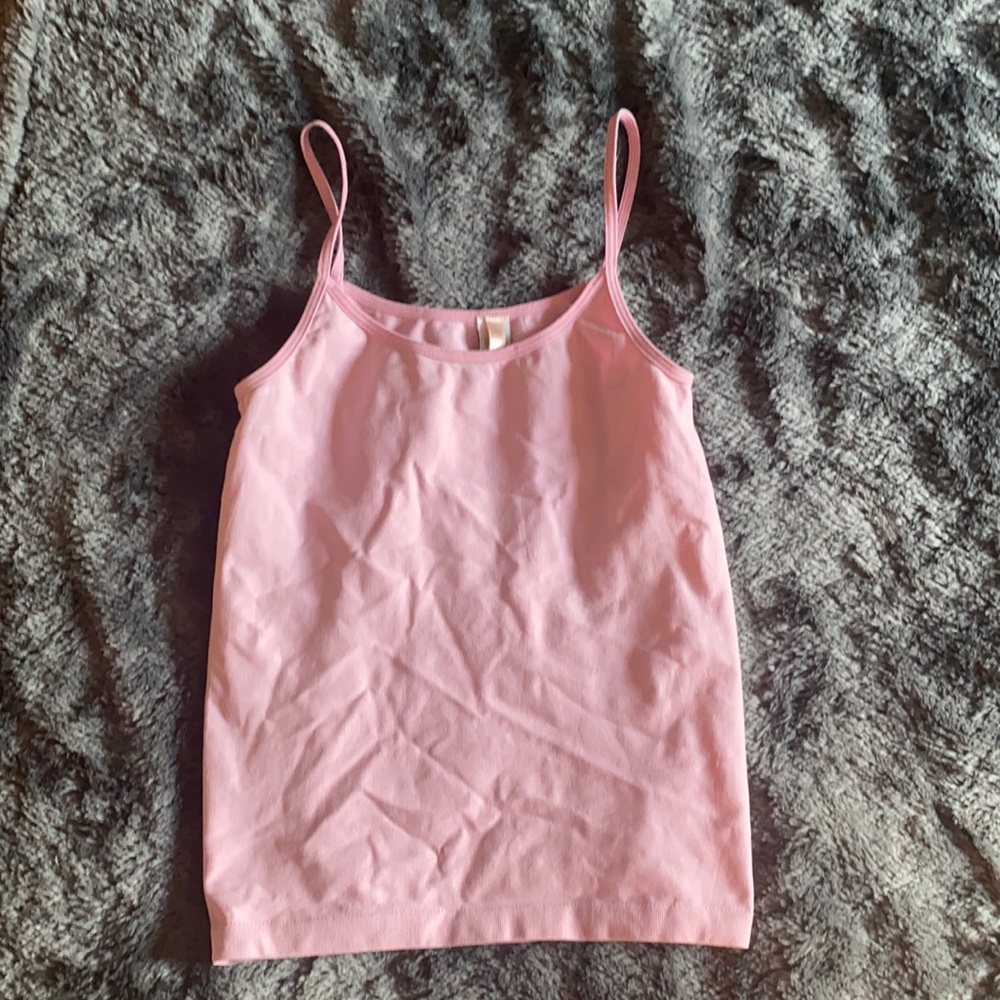 Pink tank top